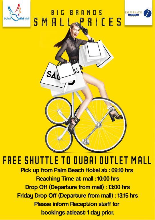 Palm Beach Hotel Dubai Eksteriør billede